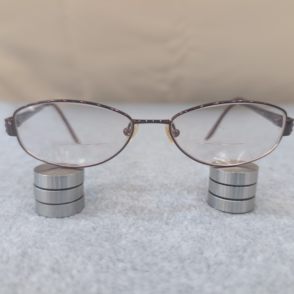 Valerie Spencer Eyeglasses Frames, Brown Metal Frame for Women, Optical Glasses - Picture 1 of 8